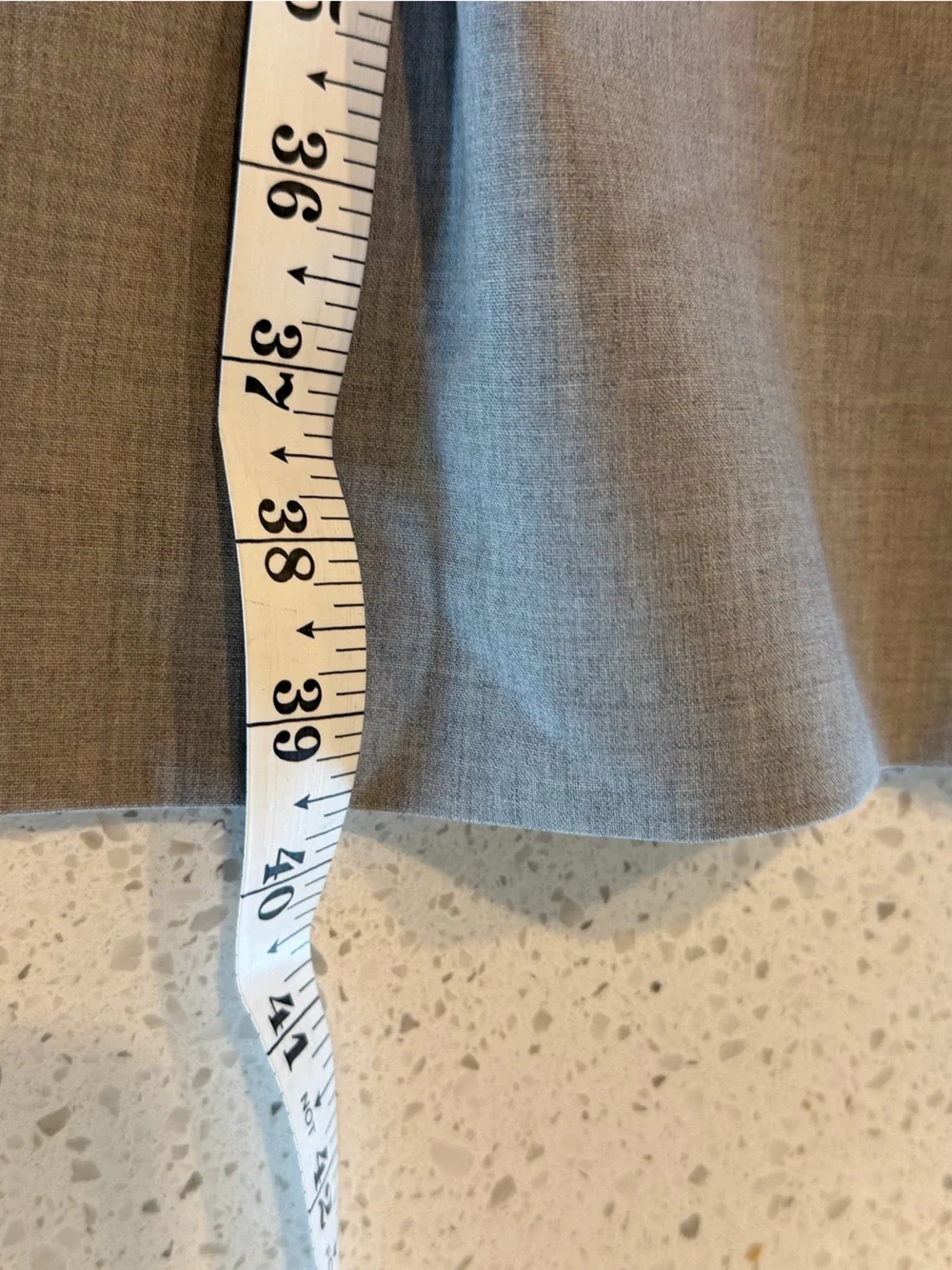 Brooks Brothers Light Gray Cap-Sleeve Sheath Midi Dress - Picture 6 of 9